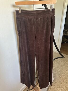 lululemon Wide Leg Corduroy Pants